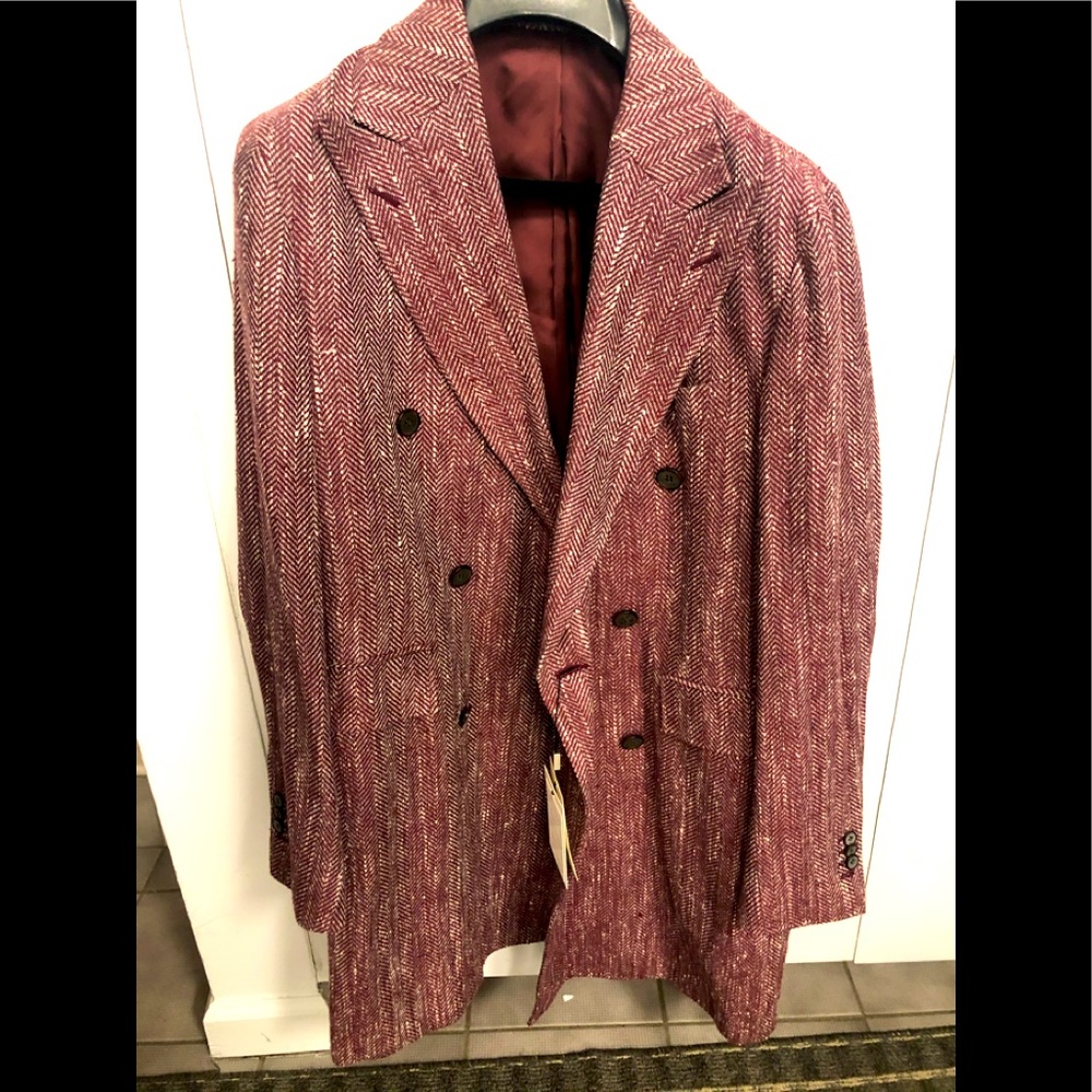 Suitsupply Herringbone Overcoat